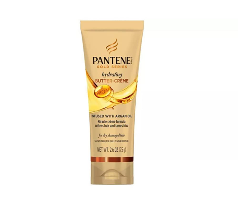 Pantene Gold Series Butter- Creme Hydrating 2.6 Ounce Tube (75g)