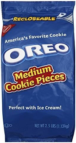 Nabisco Oreo, Medium Cookie Pieces, 2.5 lbs. Resealable Bag (Individual)