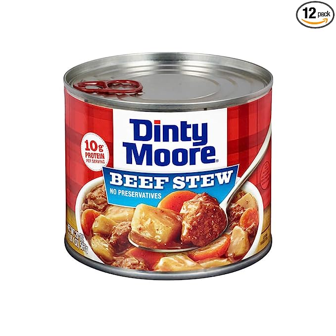 DINTY MOORE Beef Stew with Fresh Potatoes & Carrots 20 Ounce (Pack of 12) Brand: Dinty Moore