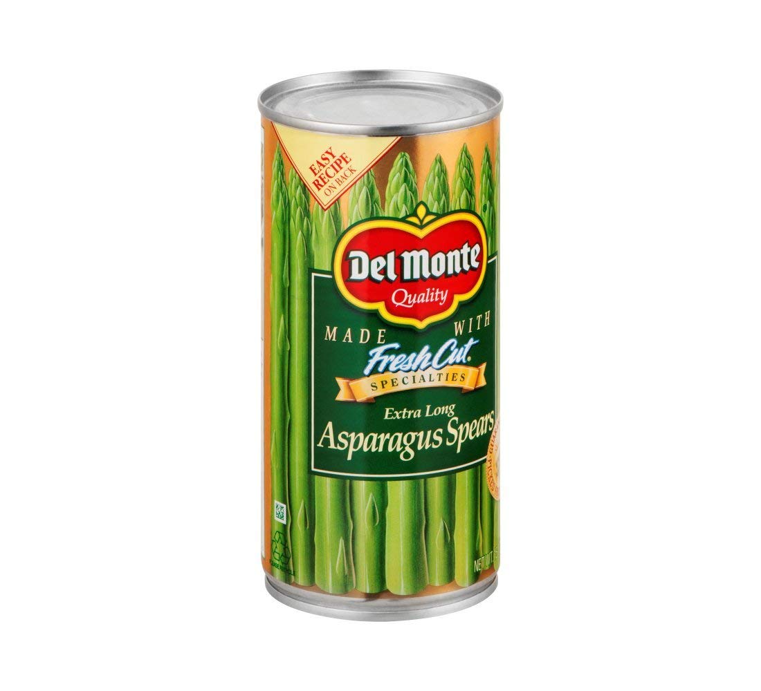 Del Monte, Fresh Cut Specialties, Extra Long Asparagus Spears, 15oz Can (Pack of 6)