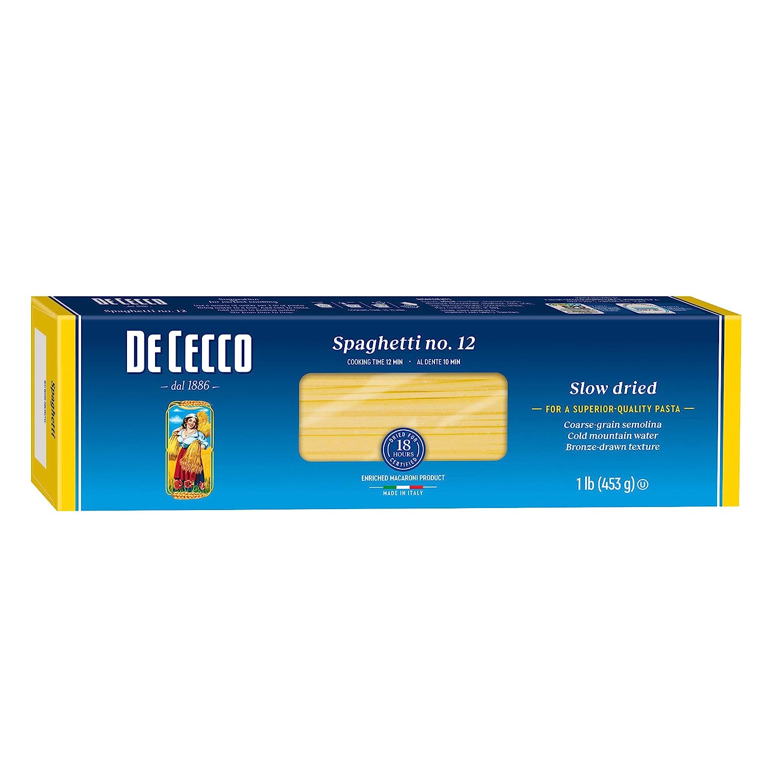 De Cecco Spaghetti Pasta, 16 Oz