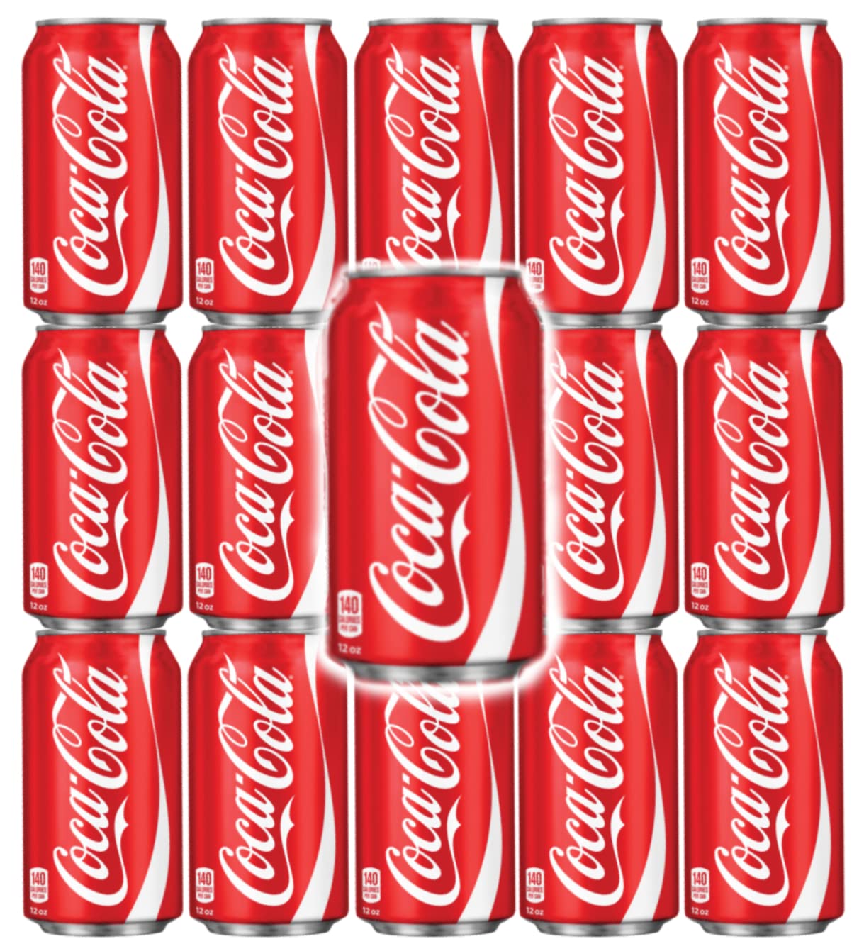 16 Pack Bundle of 12 oz. Cola | Great Home & Office Soft Drink Fridge Restock