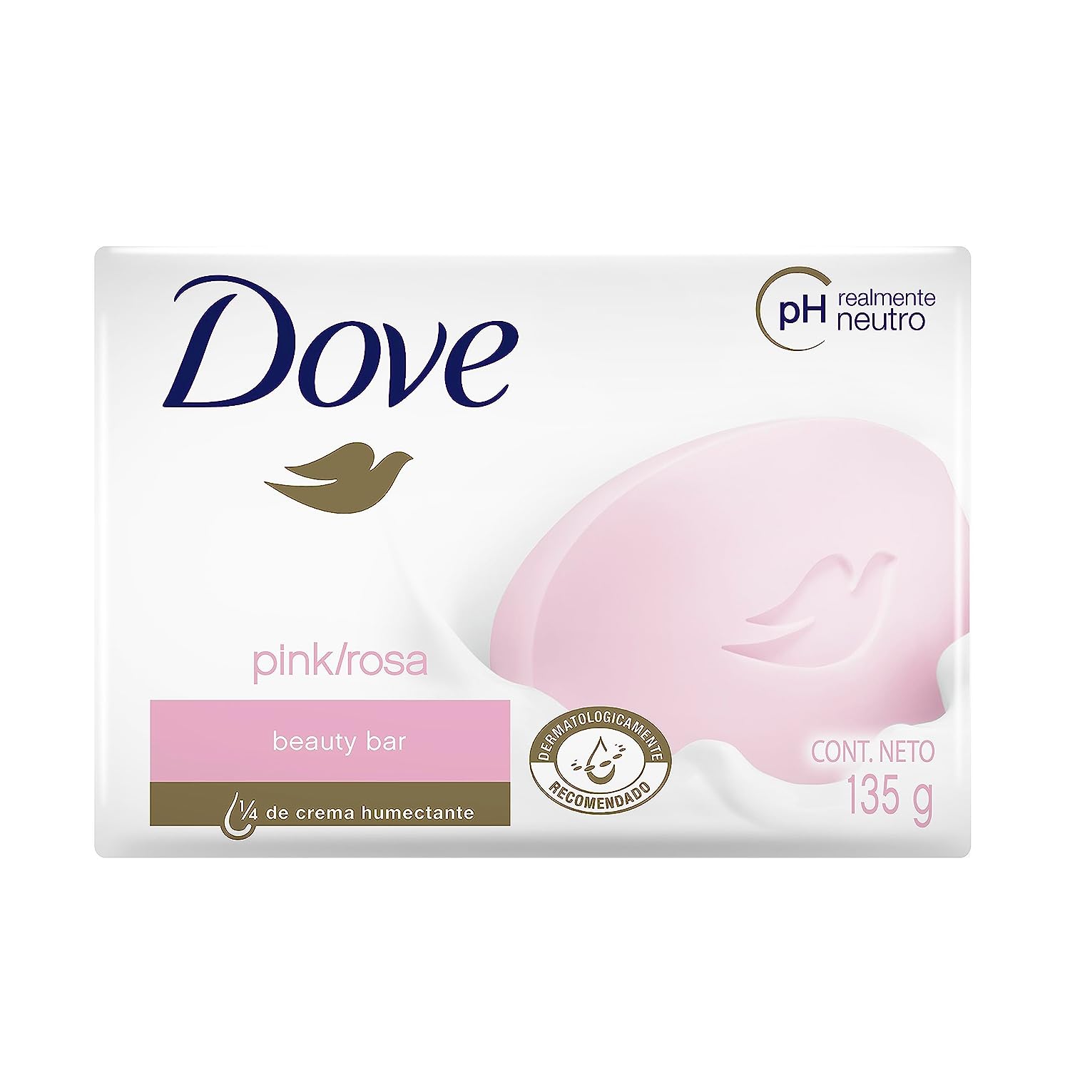 Dove Soap Pink/Rosa 4.75 Ounce / 135g, 4.75 Fl Ounce