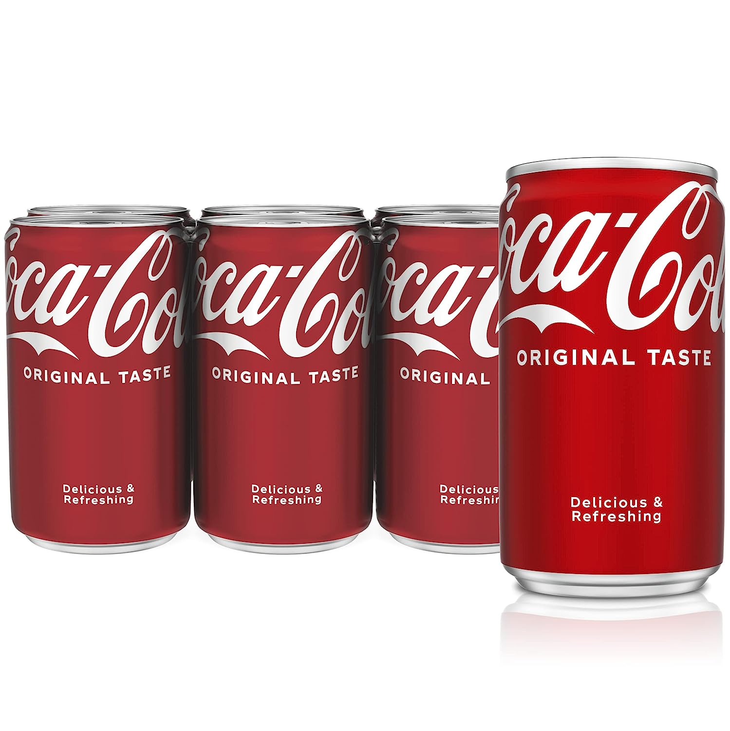 Coca-Cola Original Taste, 7.5 Fl Oz Cans, 6 Pack