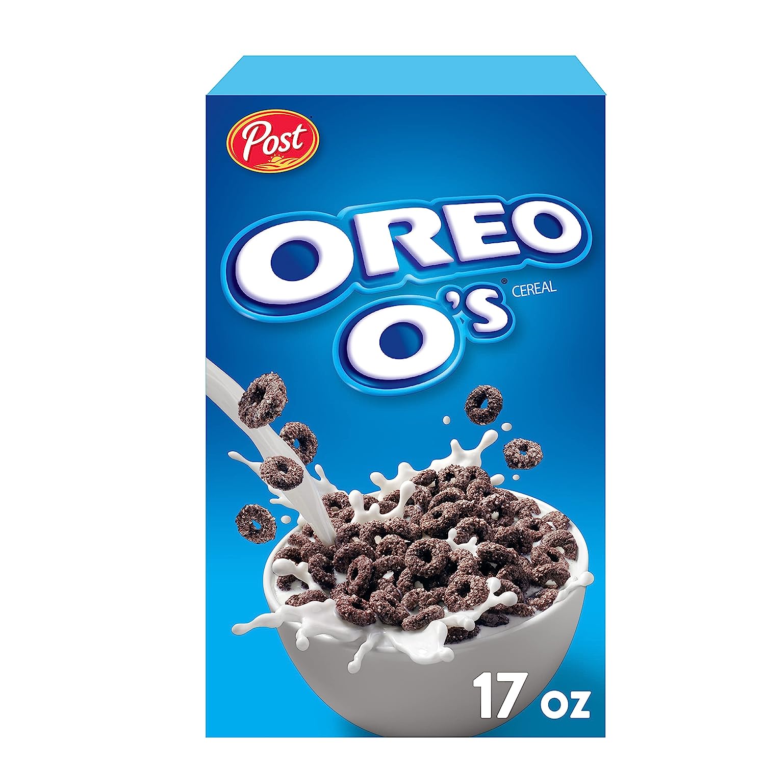 Post OREO Os Breakfast Cereal, 17 OZ Box