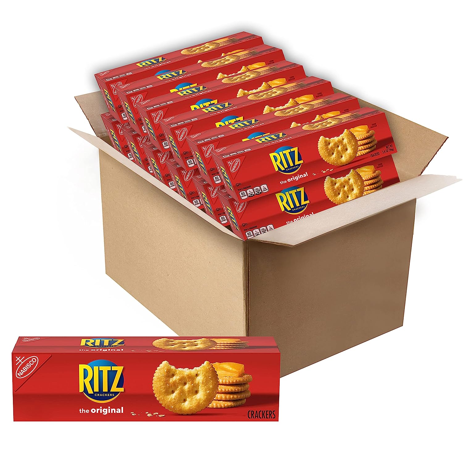 RITZ Original Crackers, 12- 3.4 oz. Boxes