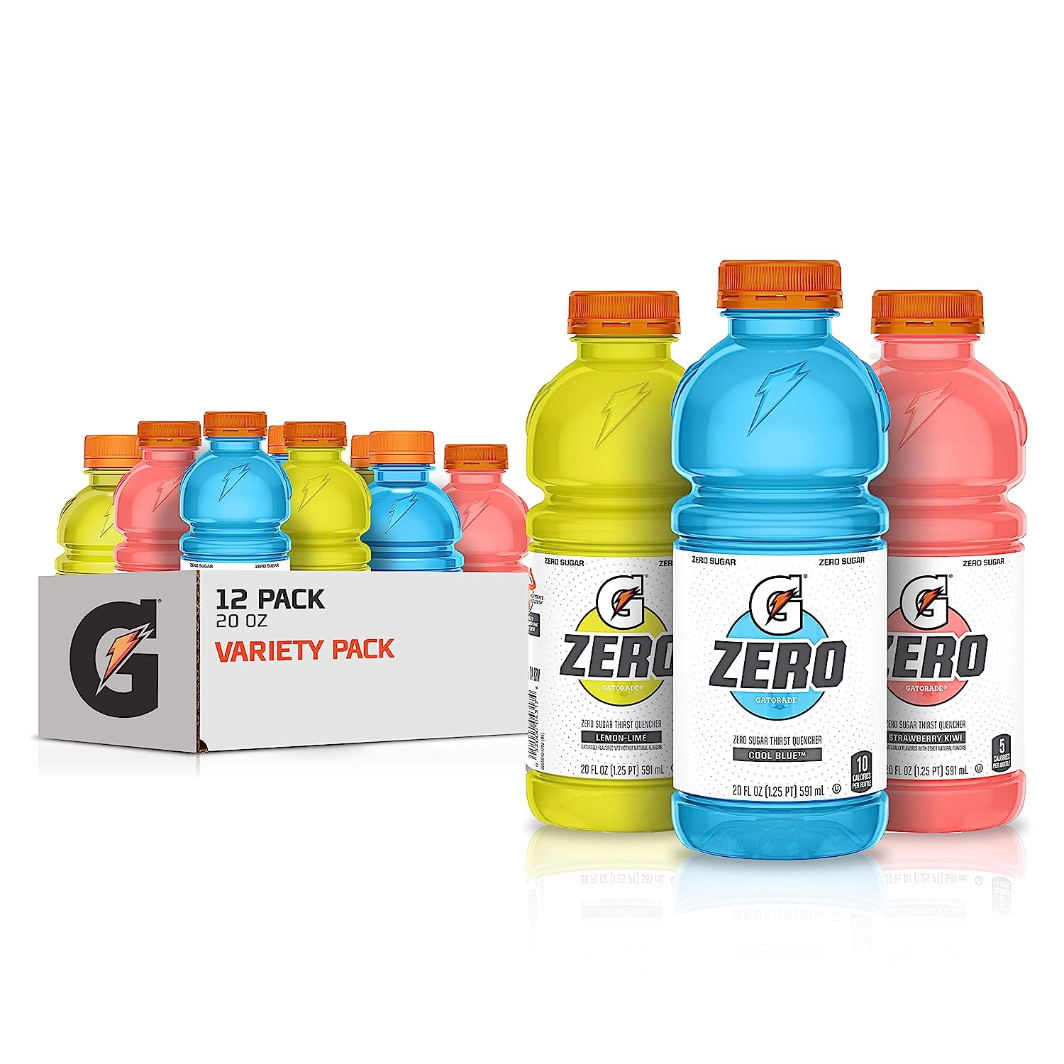 Gatorade Variety Pack Thirst Quencher, 20 Fl Oz Bottles, 12 Pack