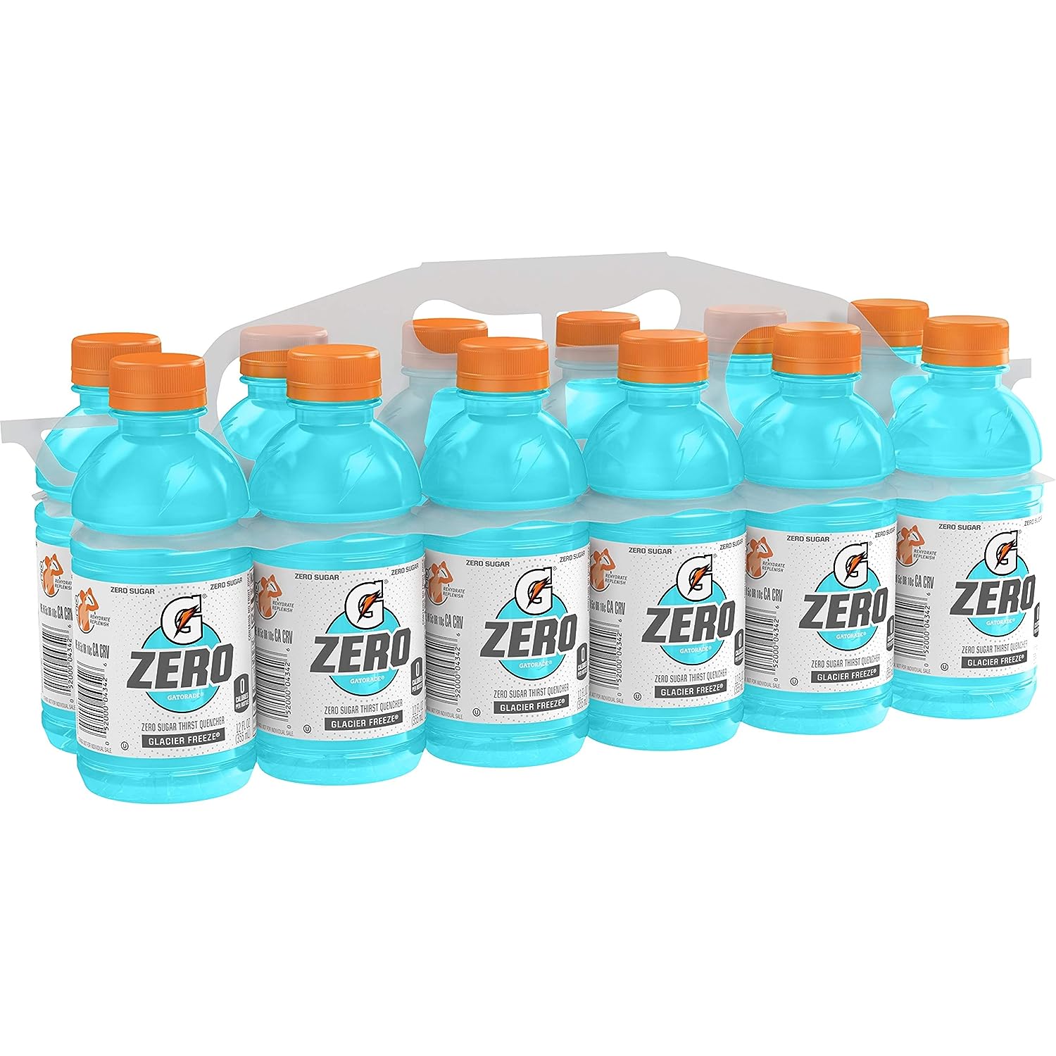 Gatorade Glacier Freeze Thirst Quencher, 20 Fl Oz Bottles, 12 Pack