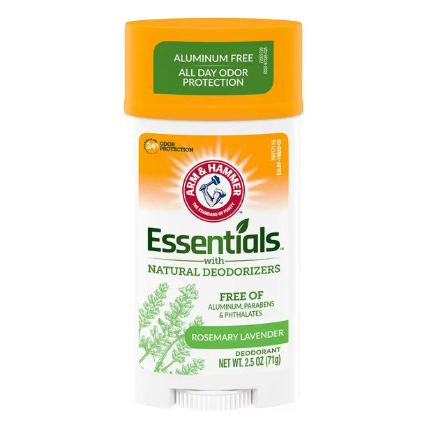 ARM HAMMER Essentials Deodorant- Fresh Rosemary Lavender- Wide Stick- 2.5oz- Made with Natural Deodorizers- Free From Aluminum, Parabens Phthalates