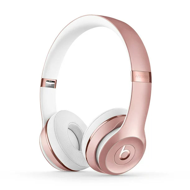 Beats Solo3 Wireless On-Ear Headphones with Apple W1 Headphone Chip, Rose Gold, MX442LL/A