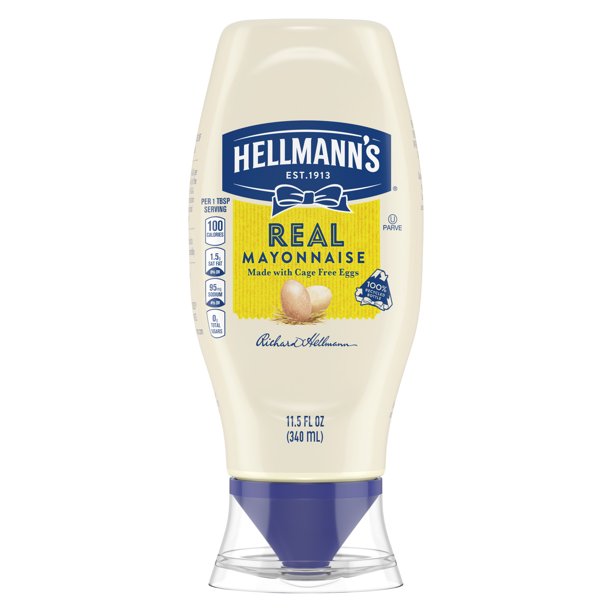 Hellmann's Real Mayonnaise Real Mayo Squeeze Bottle 11.5 oz