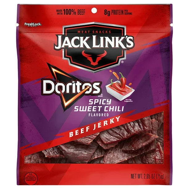 Jack Link’s® Doritos® Spicy Sweet Chili Flavored Beef Jerky, 2.65 oz