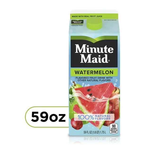 Minute Maid Premium Watermelon Fruit Juice, 59 fl oz Carton