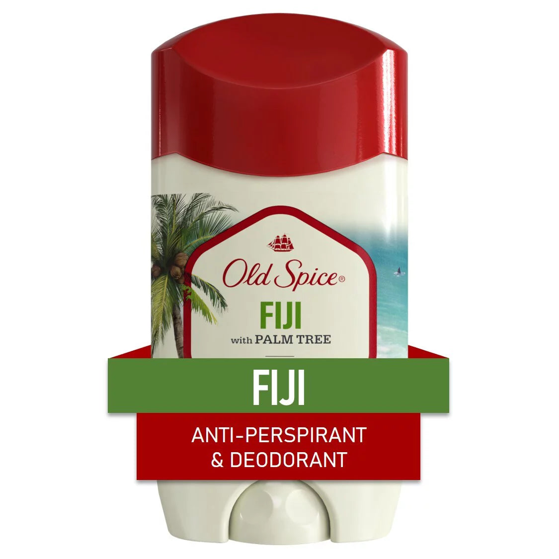 Old Spice Antiperspirant Deodorant for Men Fiji, 2.6 oz