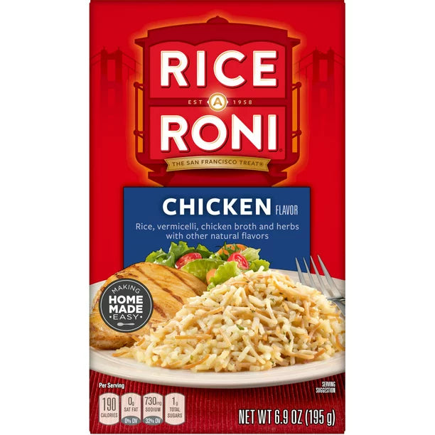 Rice-a-Roni Rice and Vermicelli Chicken Broth And Herbs Flavor, 6.9 oz