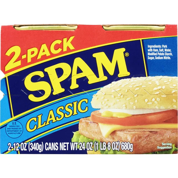 SPAM Classic, 12 oz (2 Pack)