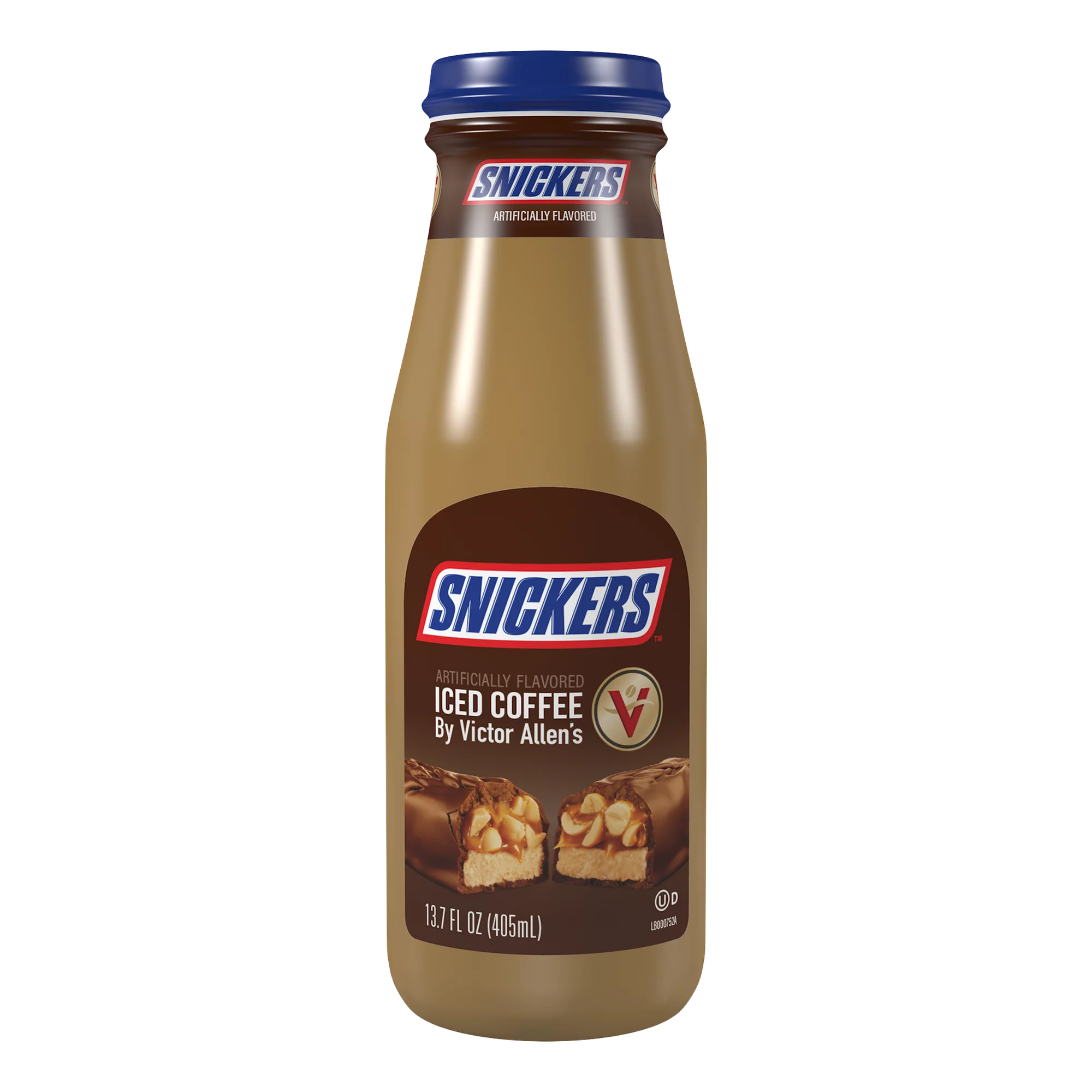 Snickers Iced Coffee Latte, Ready to Drink, 13.7 oz Bottles