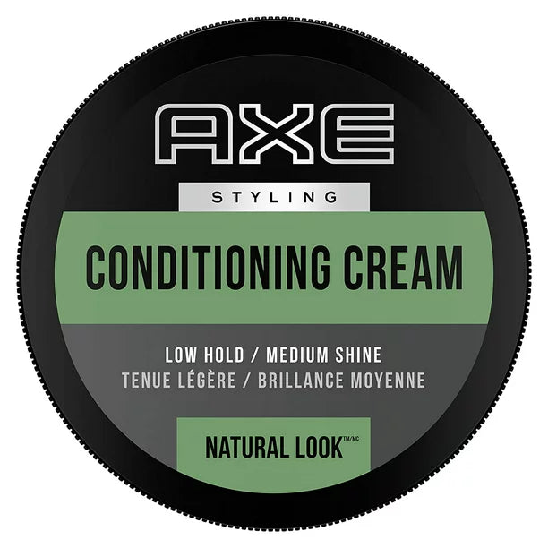 Axe Conditioning Cream Low Hold Medium Shine Natural Look 2.64 Ounce